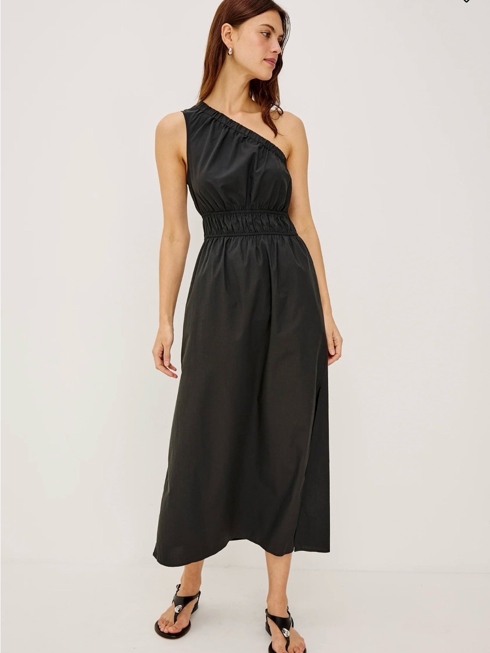 Rails Selani Black One-Shoulder Dress size S